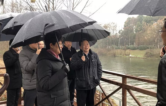 安徽省委常委、合肥市委书记宋国权一行莅临合肥市清溪清水厂调研