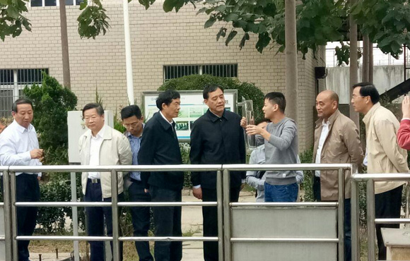 省人大常委会副主任宋卫平一行莅临国祯环？？？？？？？？疾熘傅际虑