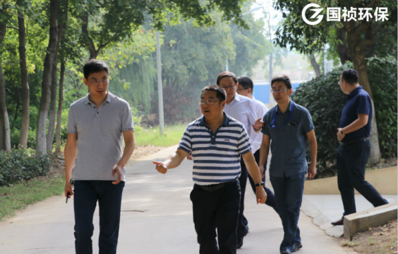 长江环保集团与国祯环保组织开展调研交流运动