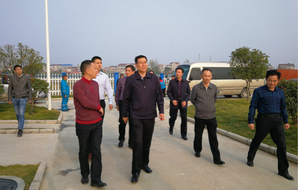 随州市市委书记陈瑞峰调研湖北随州万店镇污水处置惩罚厂