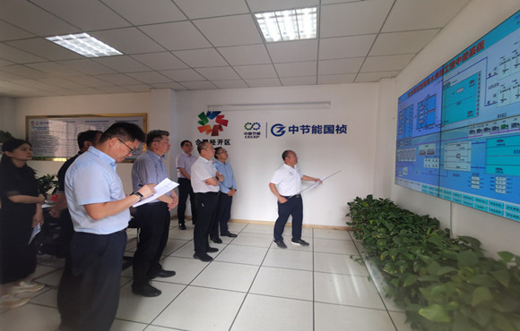 生态情形部王曙光调研京台高速雨水调蓄工程
